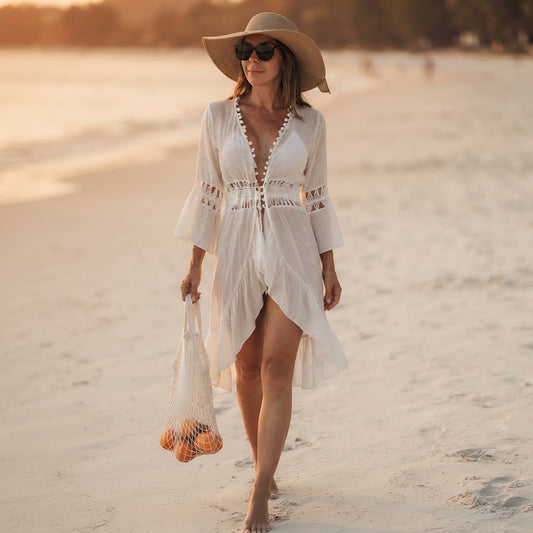 Cyclades Breeze Sheer Kimono