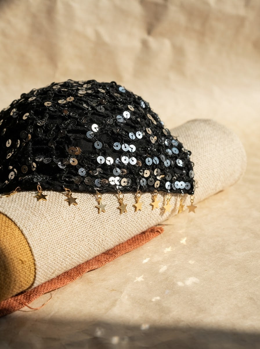 Golden Sands Chrochet Boho Cap