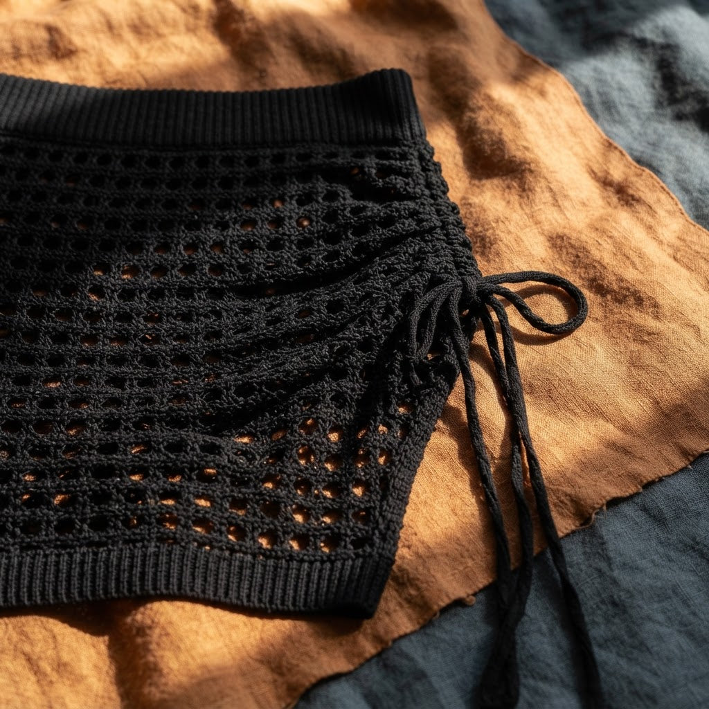 Mykonos Grand Resort Crochet Skirt