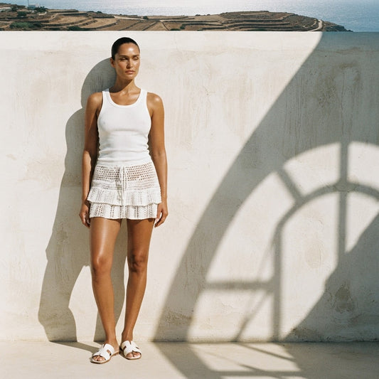Ibiza Knit Mini Skirt