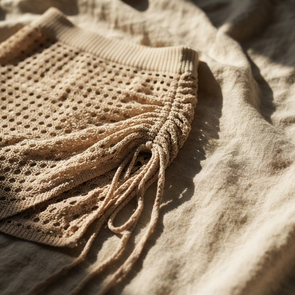 Mykonos Grand Resort Crochet Skirt