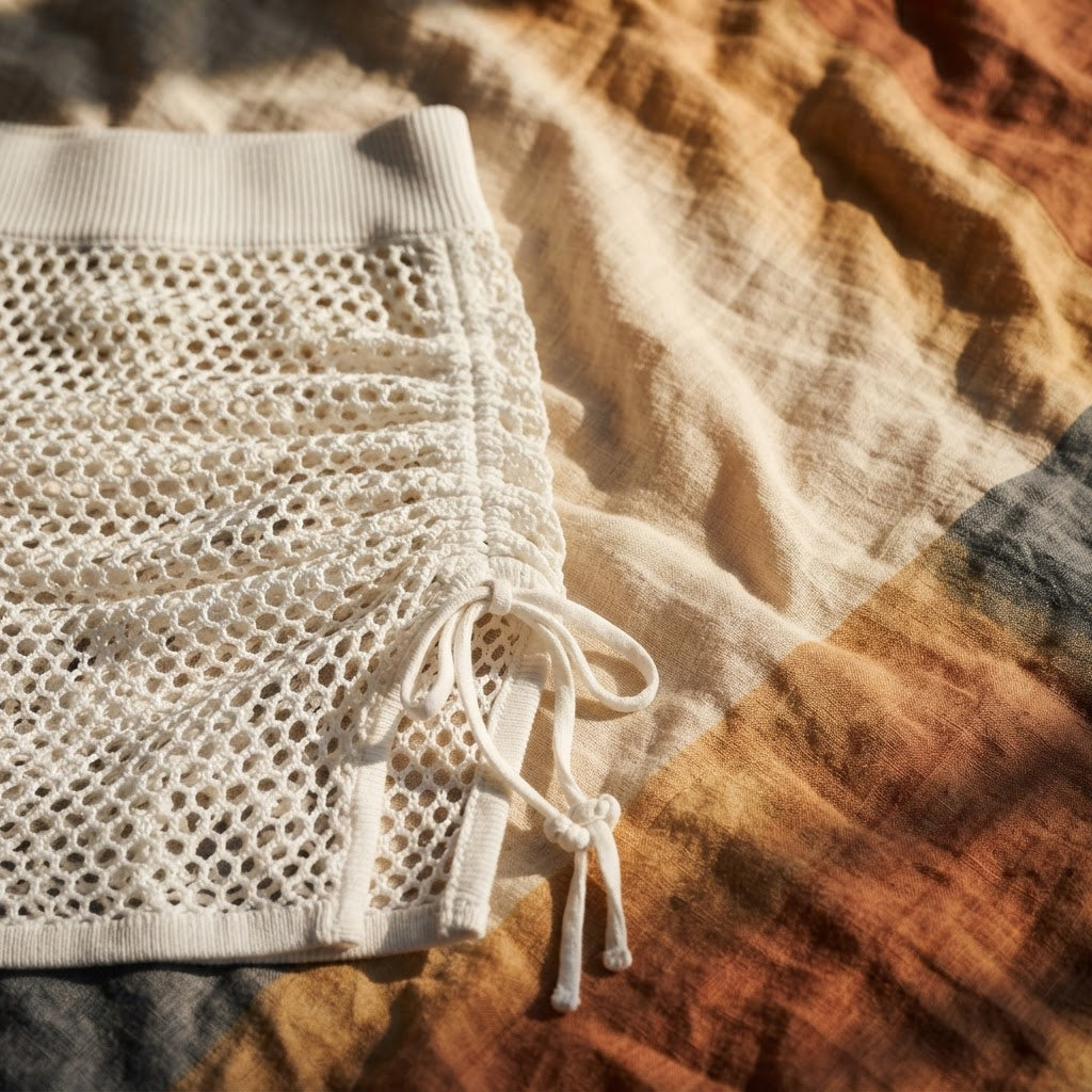 Mykonos Grand Resort Crochet Skirt